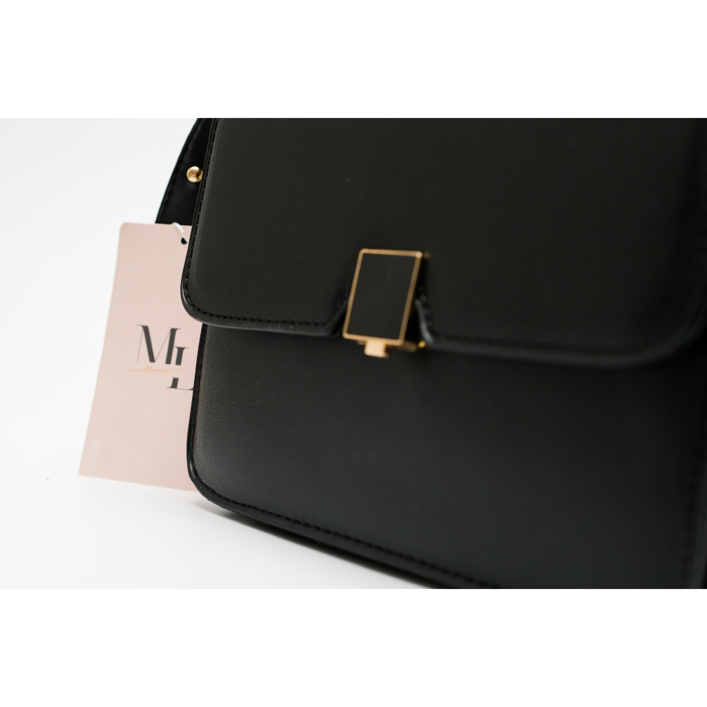 Túi đeo chéo đeo vai khoá gương chất liệu cao cấp văn phòng công sở