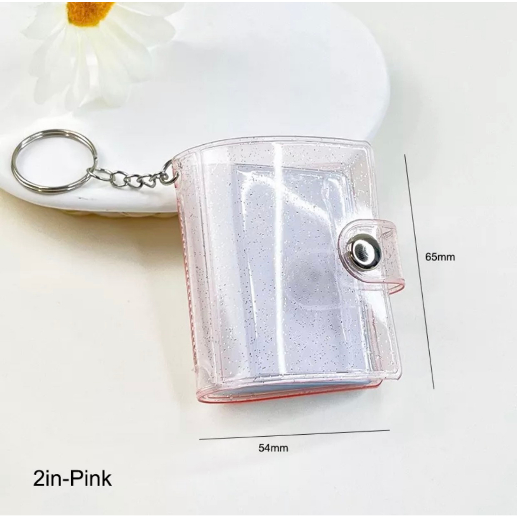 Móc khoá album ảnh mini 2 inch album móc khóa in hình ảnh mini theo yêu cầu làm quà handmade - MKA4