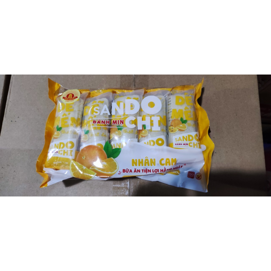 Bánh sandochi nhân cam, nhân sầu riêng - Bánh sữa chua