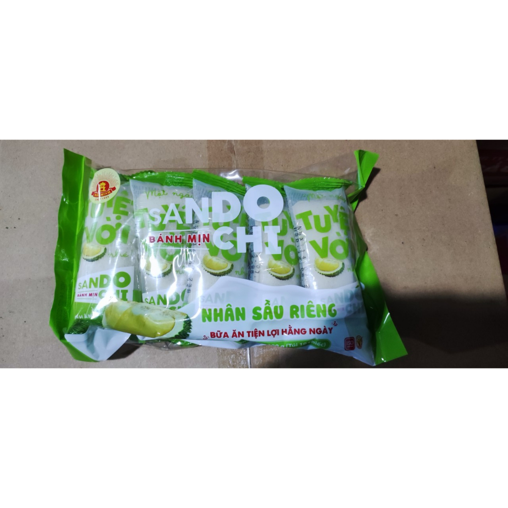 Bánh sandochi nhân cam, nhân sầu riêng - Bánh sữa chua