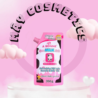 (CHÍNH HÃNG) Muối Tắm Sữa Bò Tẩy Tế Bào Chết A Bonne Spa Milk Salt Thái Lan 350gr