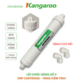 Lõi ORP Cartridge Kangaroo khử oxy hóa tăng PH cho nước cắm nhanh Tặng 2 cút nối