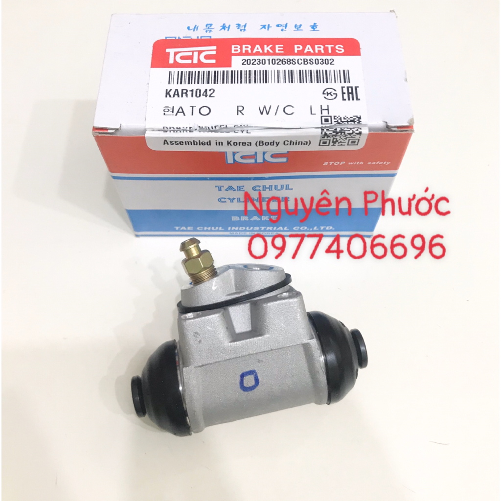 Xy lanh phanh sau / Heo phanh sau HYUNDAI GETZ - Hiệu TICIC Korea: 5833025300 /5833002000/5838025300