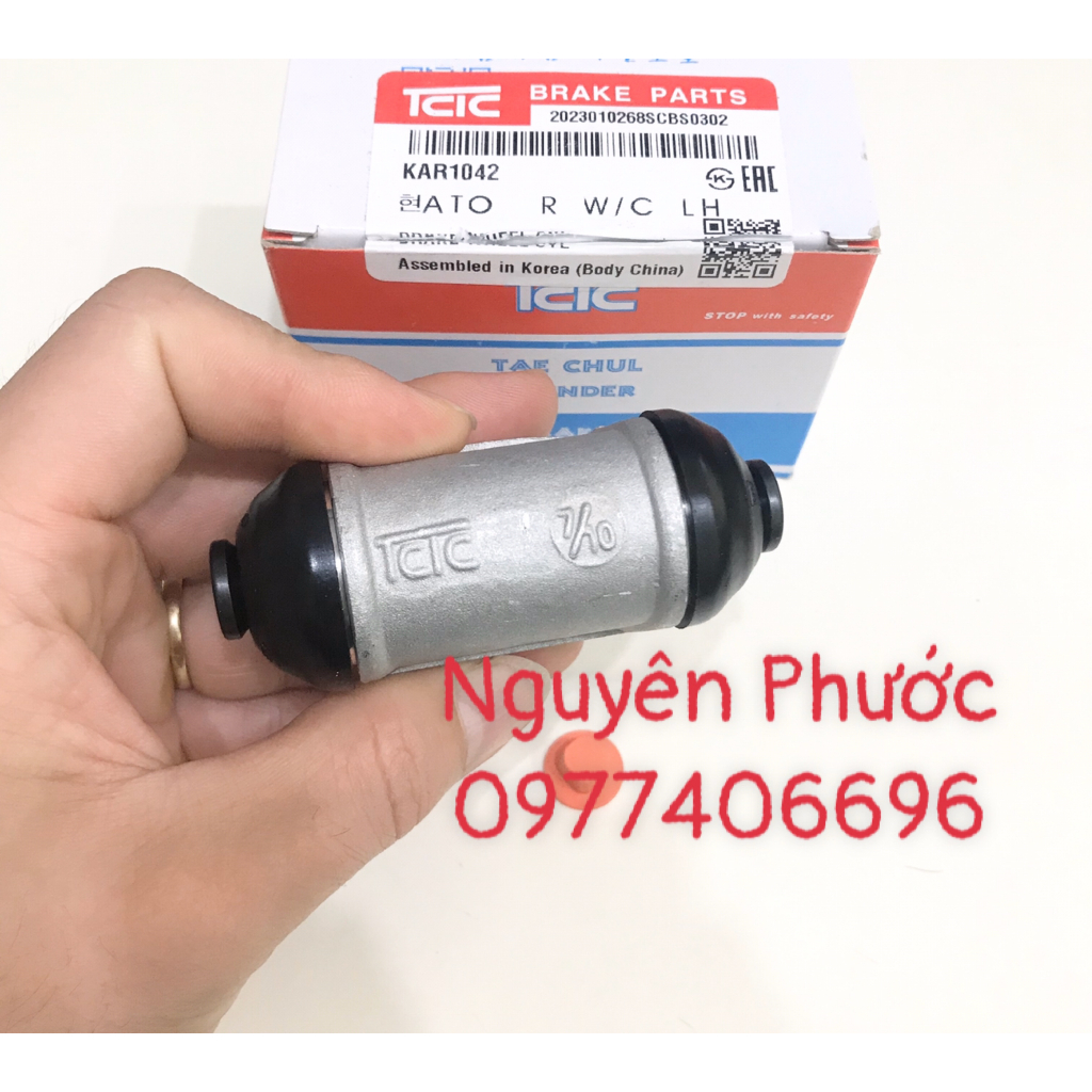 Xy lanh phanh sau / Heo phanh sau HYUNDAI GETZ - Hiệu TICIC Korea: 5833025300 /5833002000/5838025300