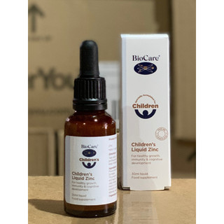 Kẽm nhỏ giọt biocare zinc cho bé 30ml uk 6m+ (mẫu mới)