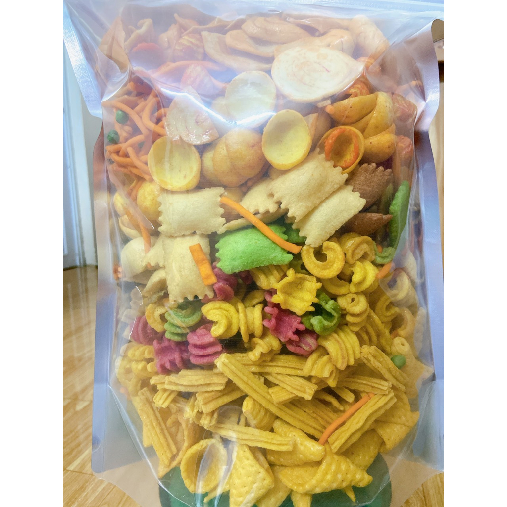 SNACK Tả Lả Mix 8 Vị 500gr-1KG