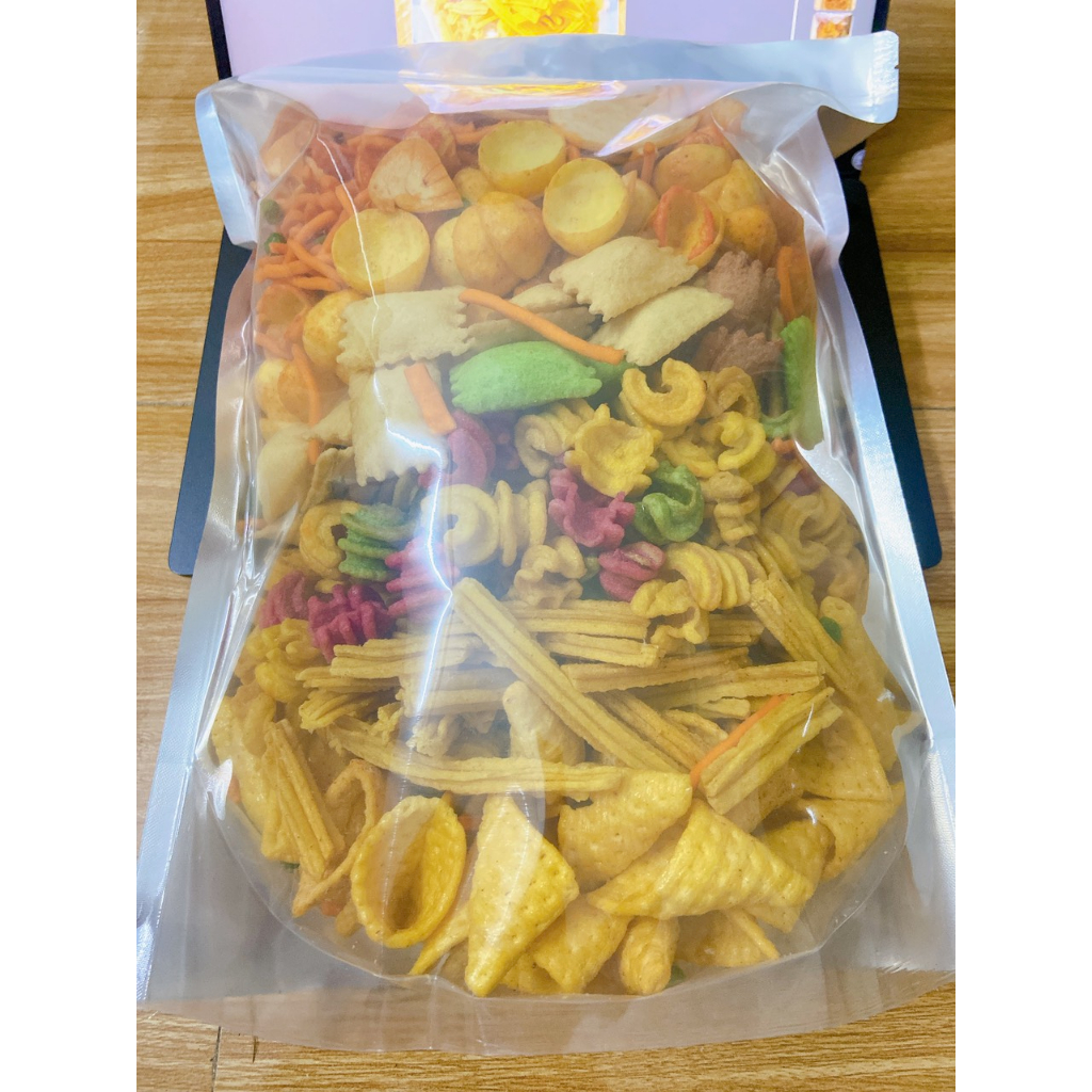 SNACK Tả Lả Mix 8 Vị 500gr-1KG