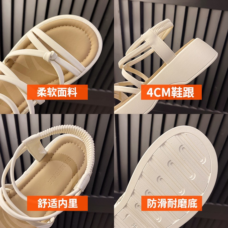 Sandal dây chéo nữ chất xịn Hàng Quảng Châu Cao Cấp , xăng đan đế êm hottrend, phong cách cá tính, siêu xinh