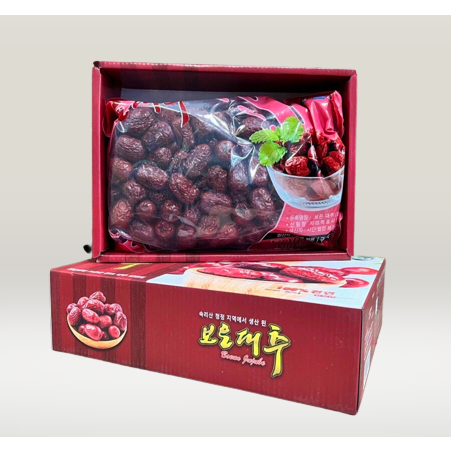 TÁO ĐỎ SẤY KHÔ HÀN QUỐC SAMSUNG - TRÁI TO HỘP 1KG