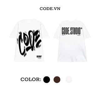 Áo Thun Local Brand Unisex Tay Lỡ CODE STUDIO Tee Cotton