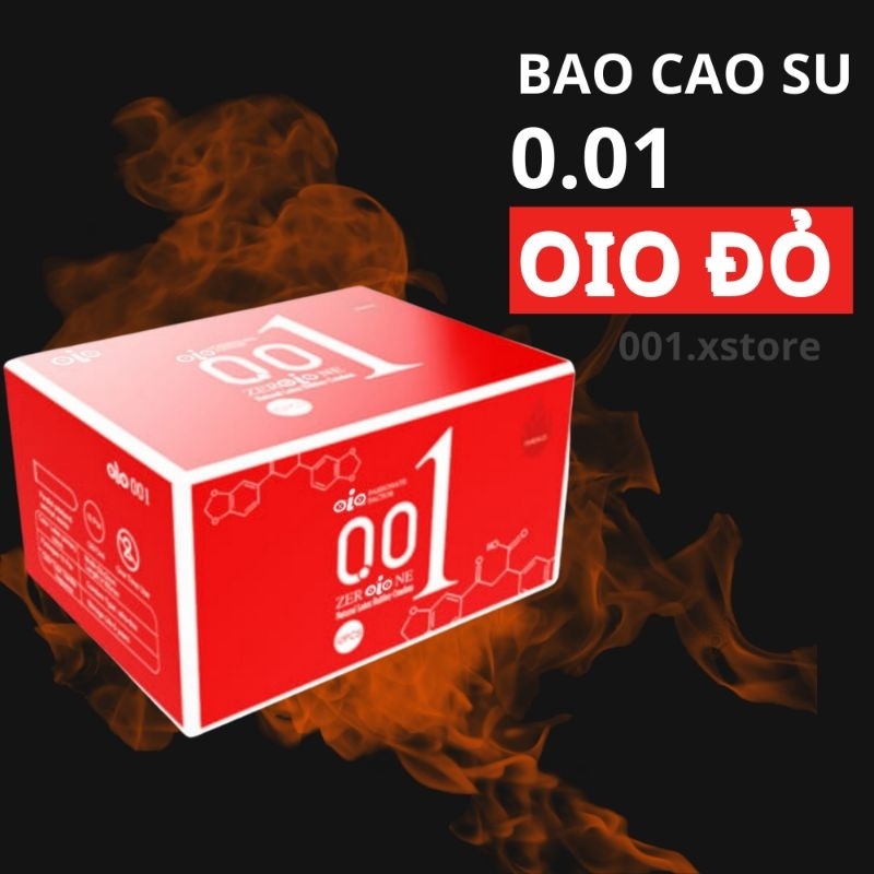 Bao cao su siêu mỏng 001 OiO nhiều gel bôi trơn kéo dài thời gian bcs chống xuất tinh sớm OLO