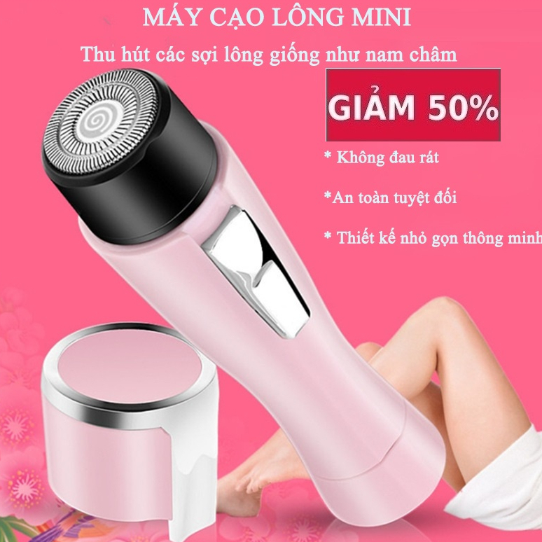 Máy Triệt Lông Kemei Mini - Máy Tẩy Lông Toàn Thân Cao Cấp - Hàng Chính Hãng