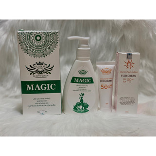 Combo DDVS Magic và chống nắng beauty queen