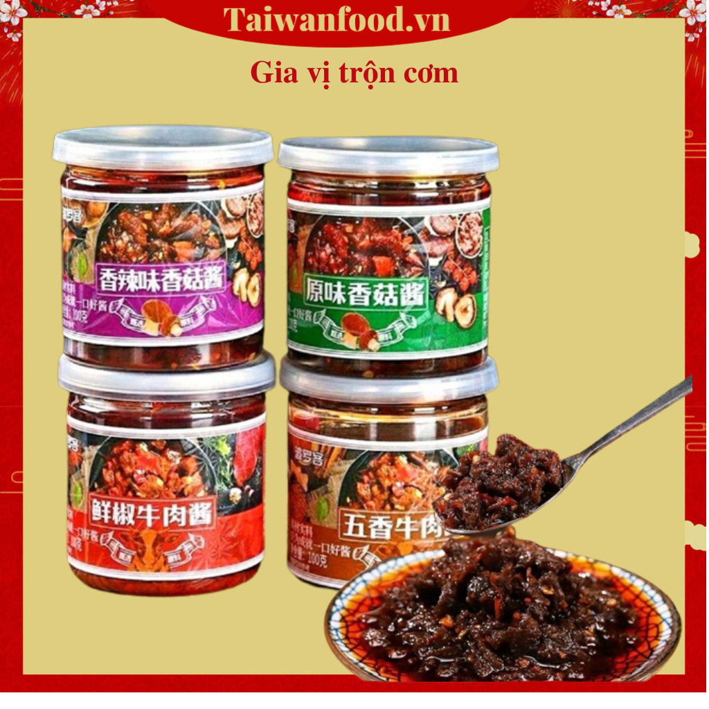 Sốt trộn cơm thần thánh đặc biệt/ Gia vị trộn cơm ăn liền Trung Quốc