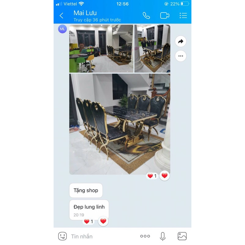 BÀN ĂN MẶT ĐÁ CHÂN ĐẾ THÁP NHẬP KHẨU
