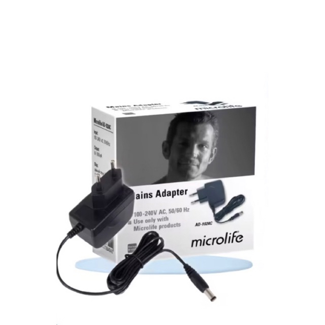 (Chính Hãng) Bộ Đổi Nguồn Adapter Microlife  Dùng Cho Máy Đo Huyết Áp Điện Tử Microlife