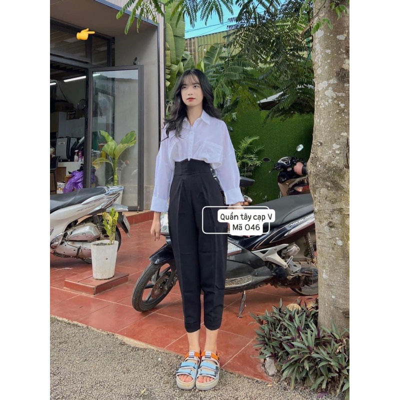 QUẦN TÂY LƯNG V CẠP SIÊU CAO