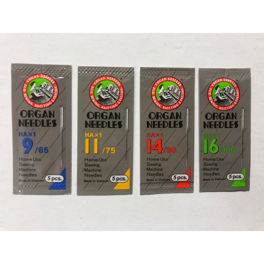 Set 2 vỉ Kim máy may gia đình  - Organ Nhật