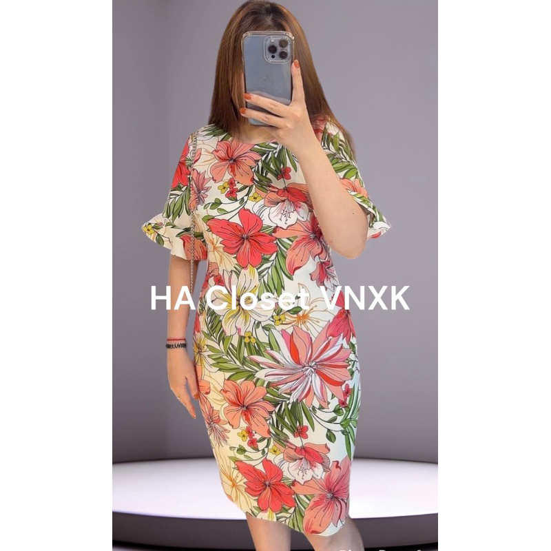 [SALE]Đầm Hoa Xinh Xuất Dư