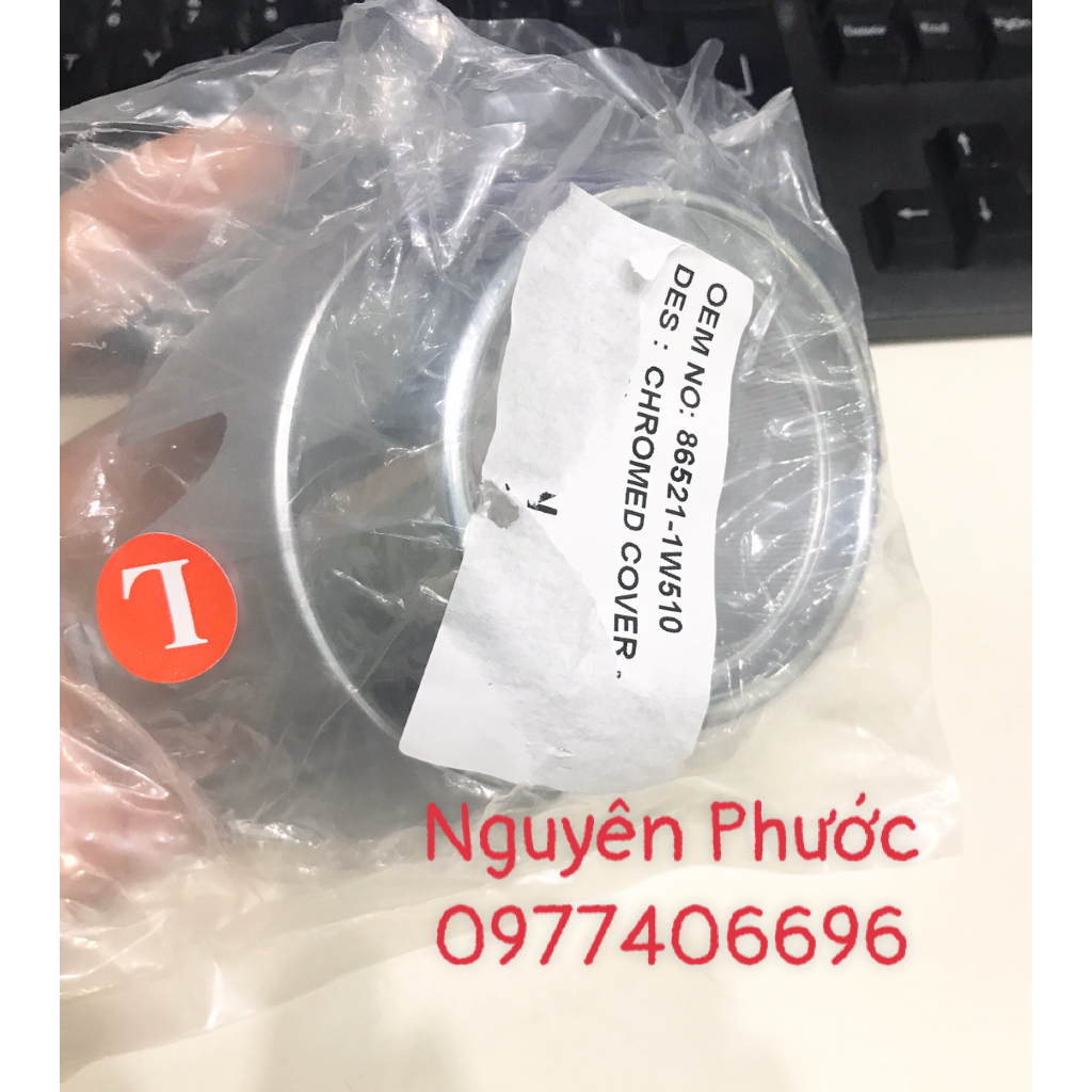 Ốp dưỡng đèn gầm/ Chụp viền đèn gầm mạ Crome  KIA RIO 2015 SEDAN