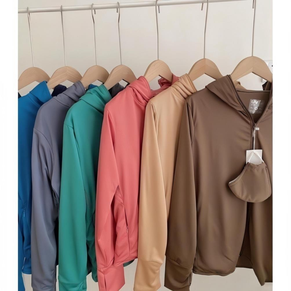 Áo chống nắng nữ 2 lớp lưới nách thông hơi kèm khẩu trang chống tia uv 99 DLV.store | BigBuy360 - bigbuy360.vn