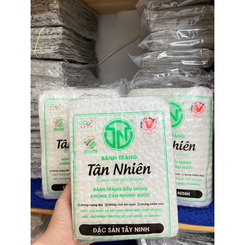 Bánh tráng Tân Nhiên siêu mỏng tây ninh 500g không cần nhúng nước