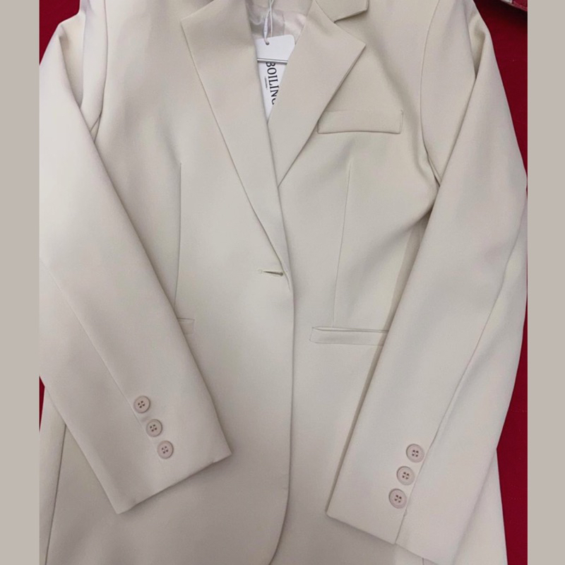 Áo blazer hàng QC hai lớp có đệm vai, free sz form vừa