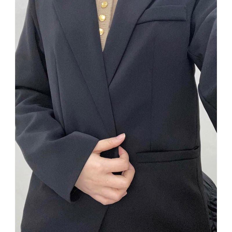 Áo blazer hàng QC hai lớp có đệm vai, free sz form vừa