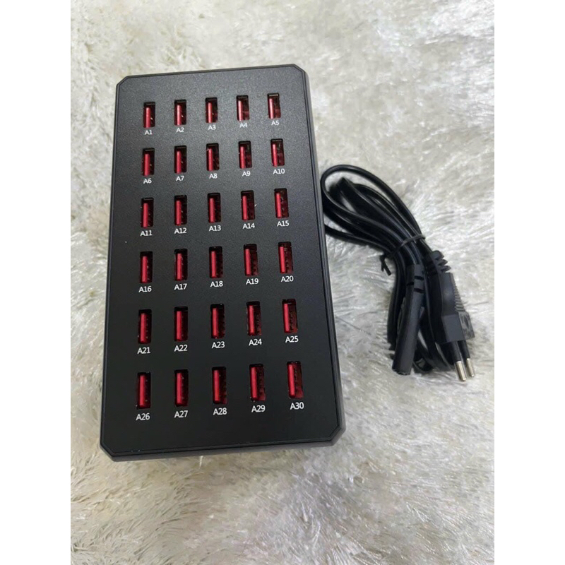 [BẢO HÀNH 1 tháng ] Ổ Cắm USB 30 Cổng Sạc 150W