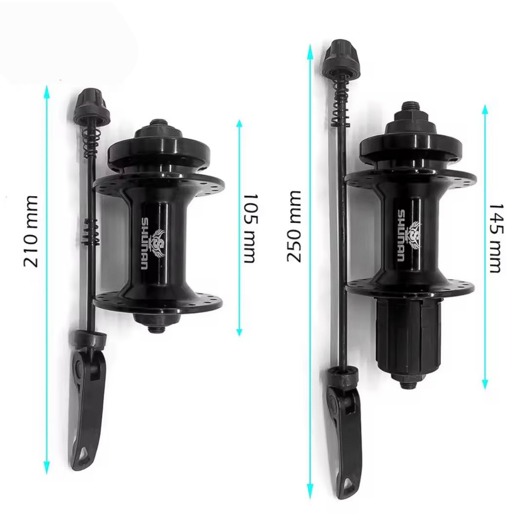 Bộ Hub Thả Bạc Đạn Shunan Xe Đạp Phanh Đĩa Siêu Trớn - Đùm Xe Đạp - Moayo Xe Đạp