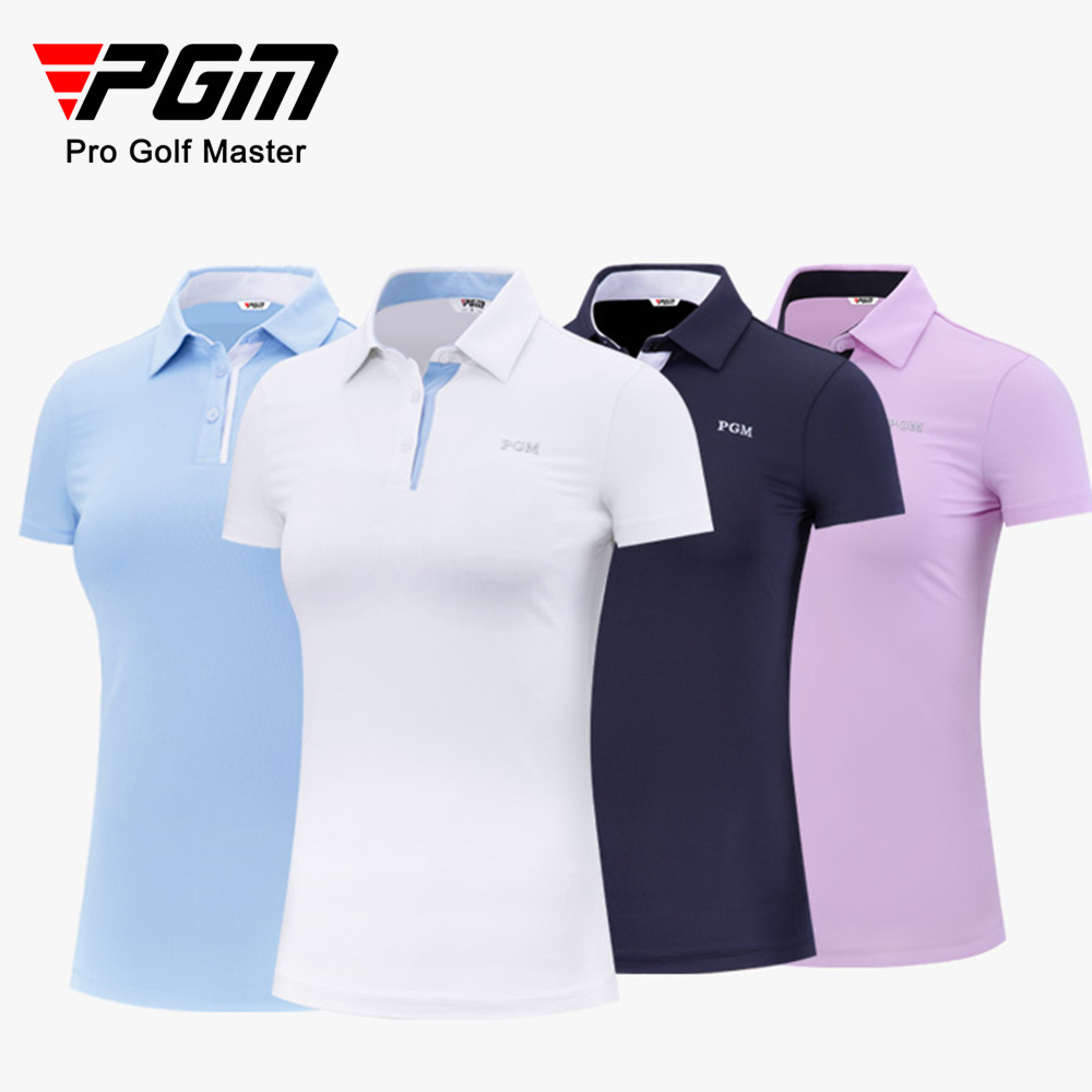 Áo thun thể thao PGM nữ mùa hè CoolDry - Áo golf nữ thoáng khí và nhanh khô - HC GOLF