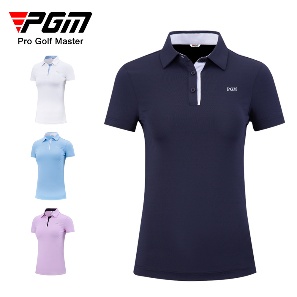 Áo thun thể thao PGM nữ mùa hè CoolDry - Áo golf nữ thoáng khí và nhanh khô - HC GOLF