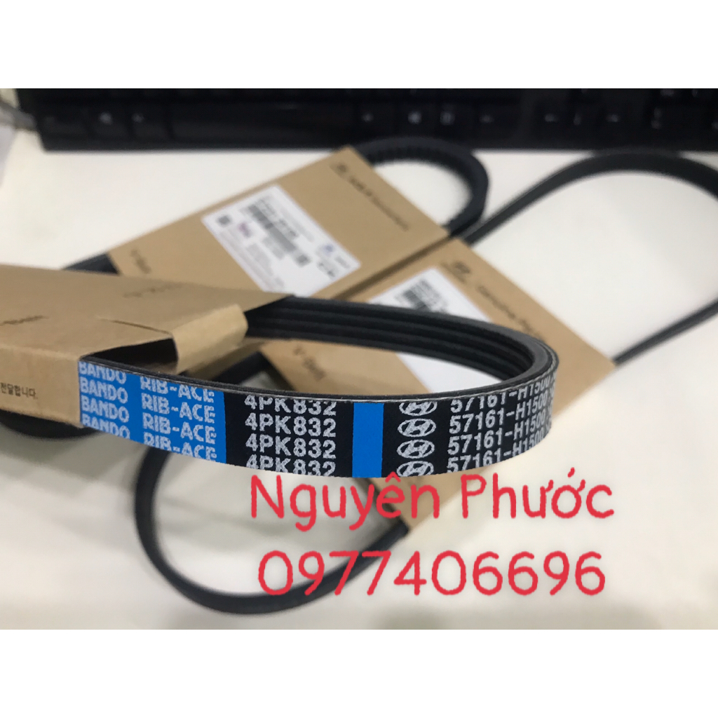 Bộ dây curoa máy HYUNDAI GETZ/CLICK 1.4 - 1.6 - Hàng xịn Chính Hãng