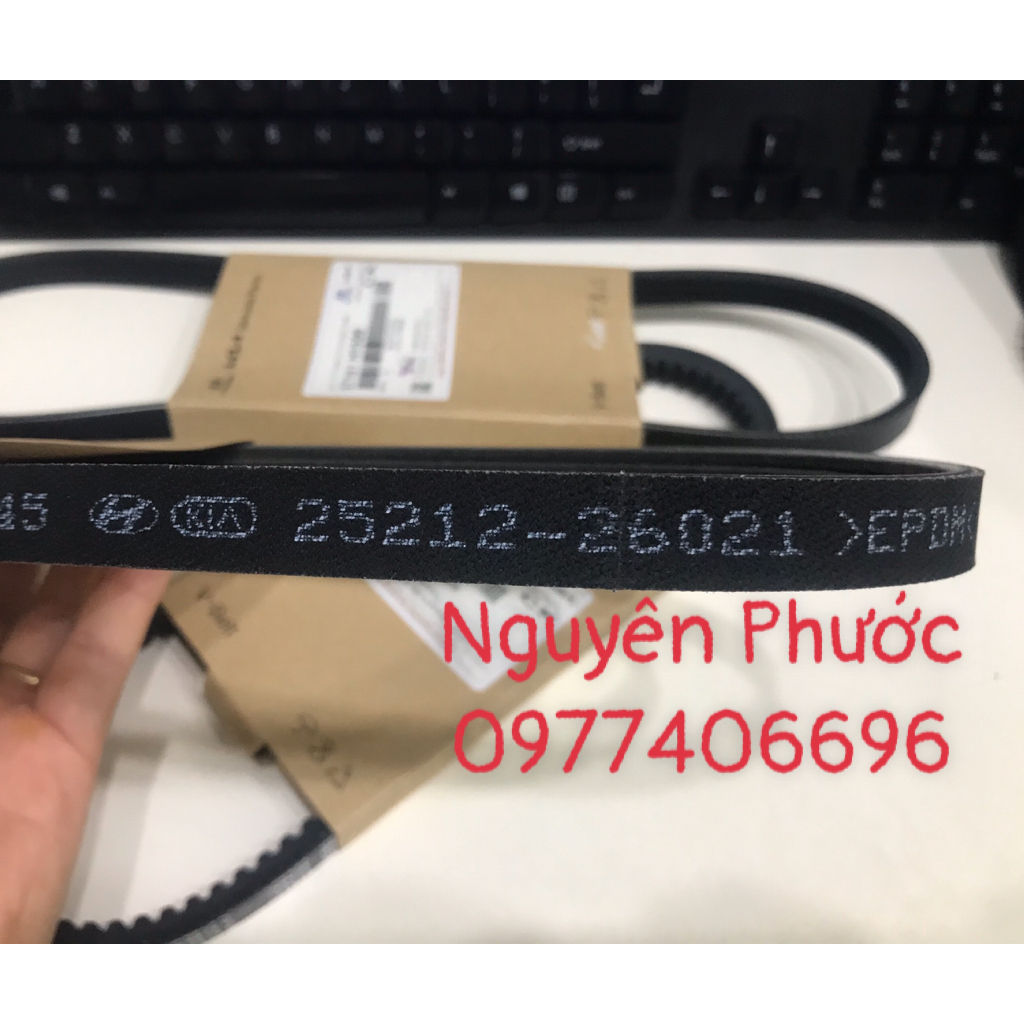 Bộ dây curoa máy HYUNDAI GETZ/CLICK 1.4 - 1.6 - Hàng xịn Chính Hãng