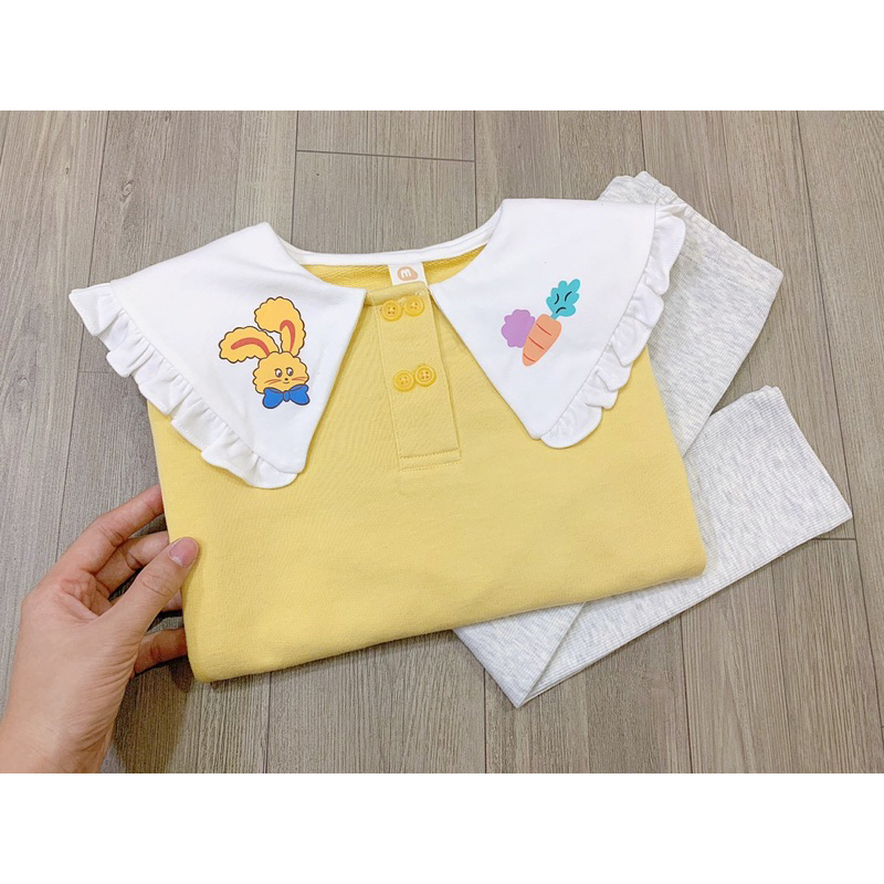Bộ bé gái Milk Mile xuất hàn
