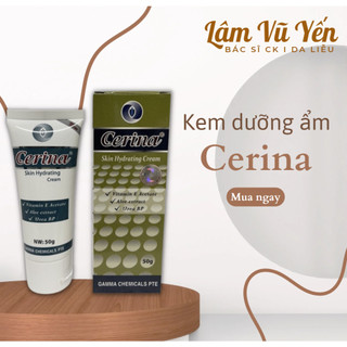 Kem dưỡng ẩm cerina skin hydrating cream 50g dành cho da khô - dr. lâm vũ yến