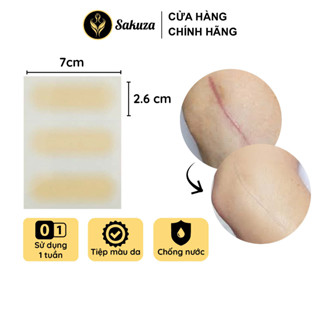 Miếng dán che sẹo lồi sẹo lõm sẹo thâm Sakuza Urgo 2,6x7cm A1004