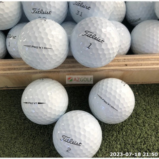 Bóng golf cũ Titlist prv1 - cấu tạo 4 lớp - TẶNG 1 TEE - bóng chuẩn chính hãng - Lost golf Balls