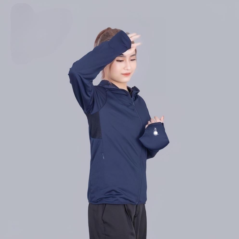 Áo chống nắng nữ 2 lớp lưới nách thông hơi kèm khẩu trang chống tia uv 99 DLV.store | BigBuy360 - bigbuy360.vn