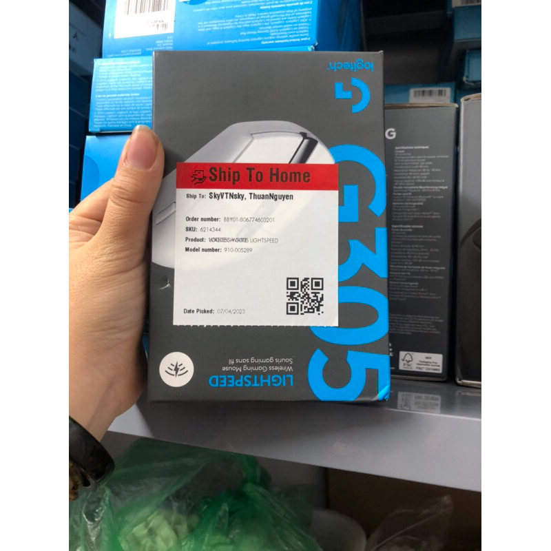 Chuột máy tính Logitech G305 - hàng chính hãng