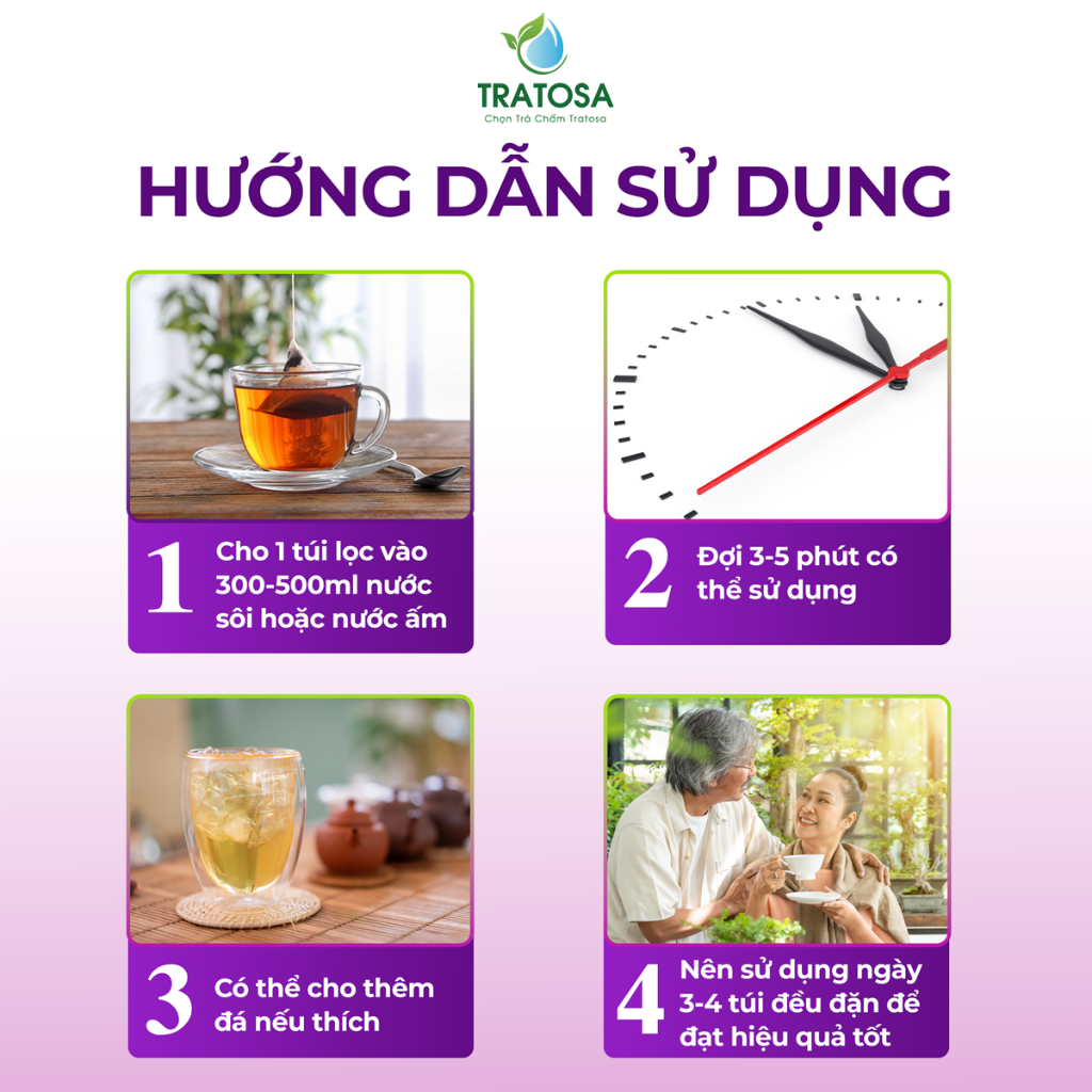 Trà Tía Tô OKASHI Nhật Bản  - Bịch 60 túi lọc