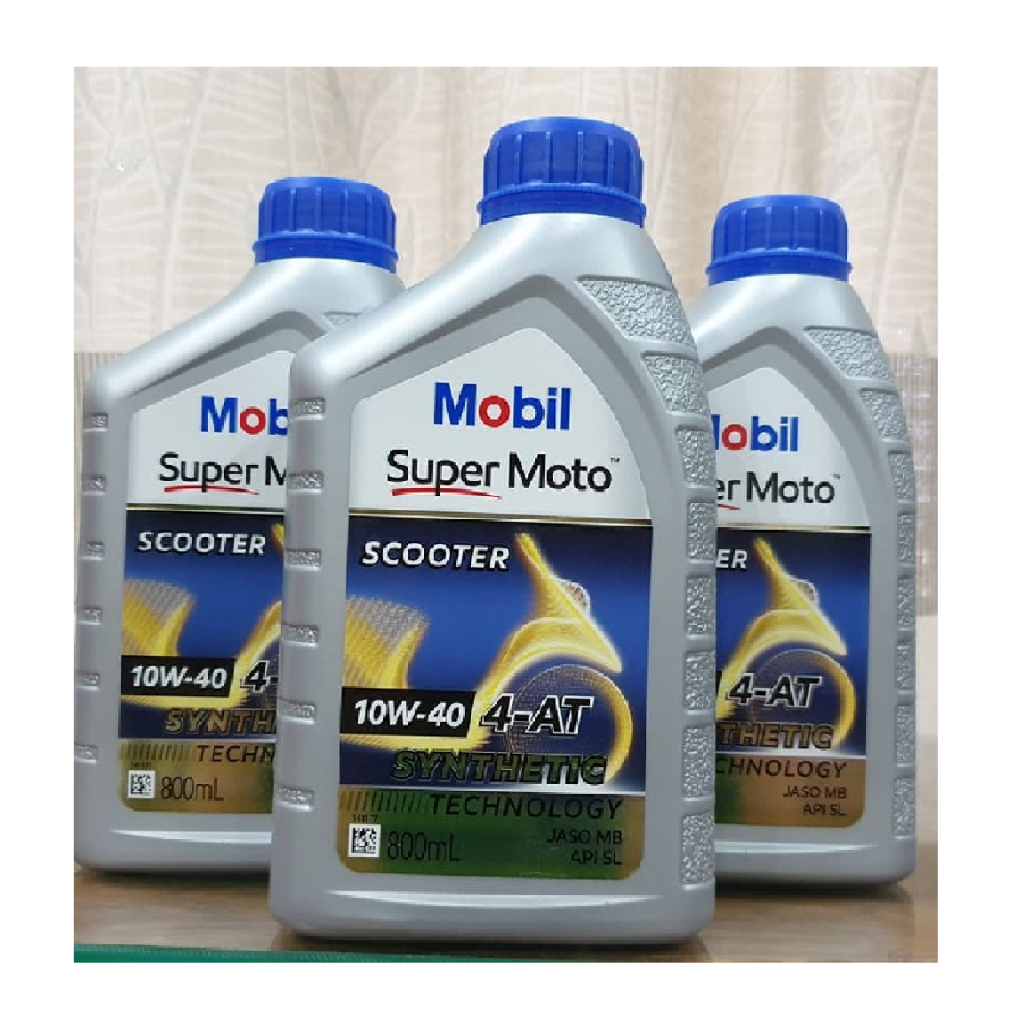 Nhớt Mobil dành cho xe tay ga 10W40 800ml