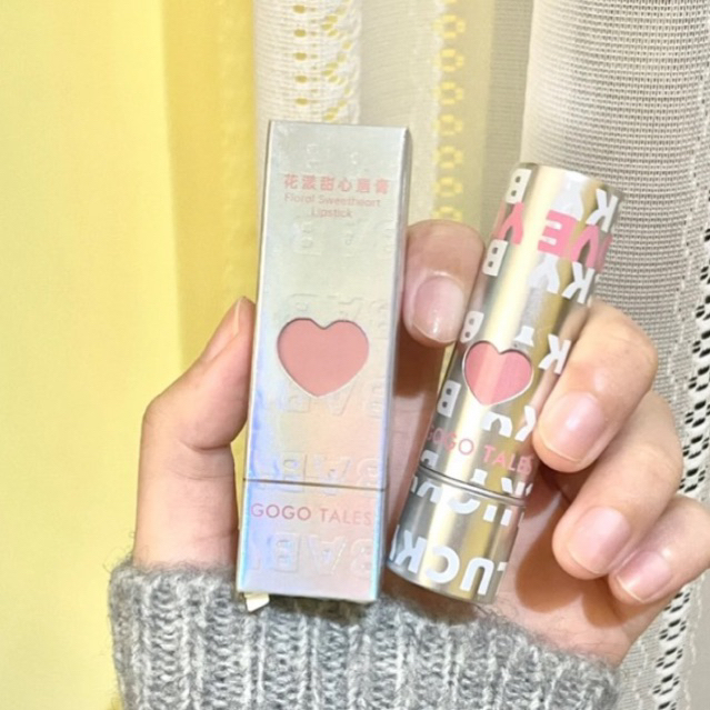 Son Bóng GOGOTALES Dưỡng Môi Có Màu Chống Thấm Nước Lâu Trôi