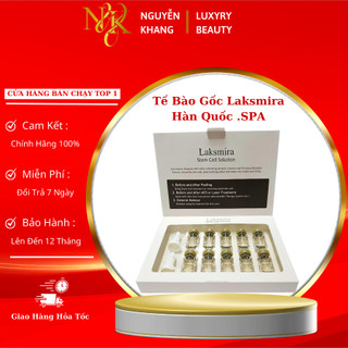 Serum laksmira tinh chất tế bào gốc siêu trắng da phục hồi da sau yếu da sau peel
