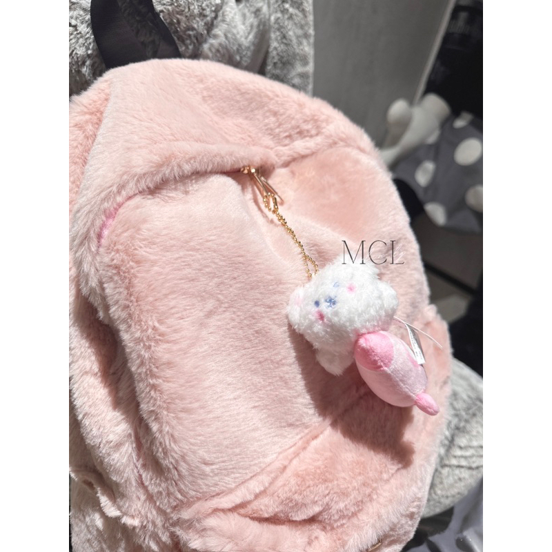 Móc khoá gấu trắng cute