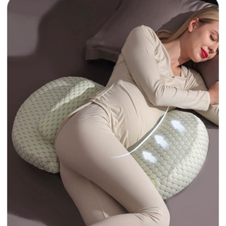 Gối Bầu Cánh Tiên Cao Cấp Vỏ Và Ruột Tách Rời Dễ Dàng Vệ Sinh Gối Chất Vải Sợi Tre Có Dán Chỉnh Kích Thước Kèm Gối Phụ