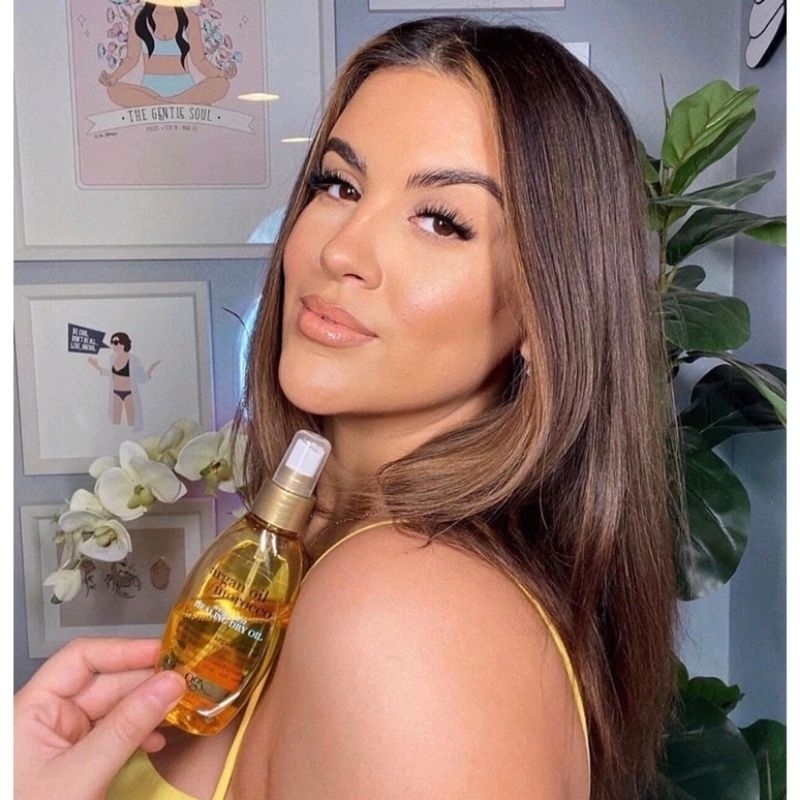 BỘ SƯU TẬP XỊT DƯỠNG TÓC OGX WEIGHTLESS OIL MIST 118ML