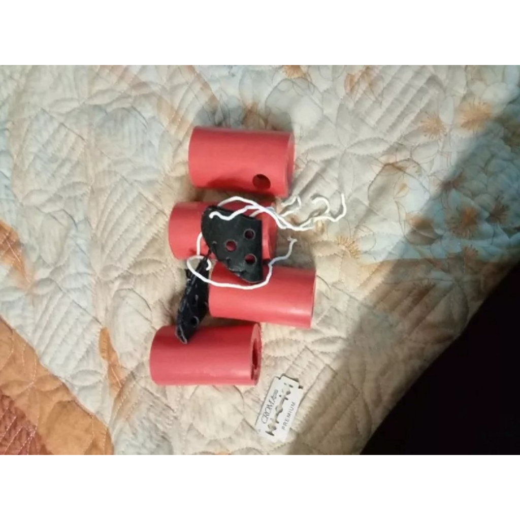 Combo 2 đôi tạ tập chân cho gà đá + Tặng 1 bịt mỏ gà bằng da mềm