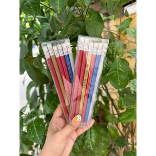 [set 2]Búi chì gỗ 2B Alinh (Hộp mica 12 chiếc)