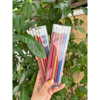 [set 2]Búi chì gỗ 2B Alinh (Hộp mica 12 chiếc)
